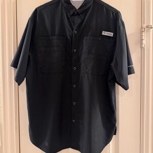 Columbia Tamiami Short Sleeve Button Up Fishing Shirt